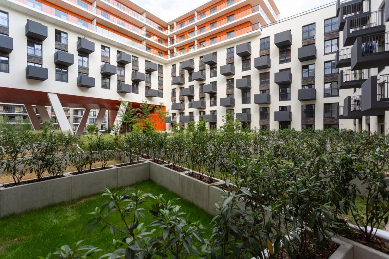 Luxurycity Apartment With Terrace Breslavia Exterior foto