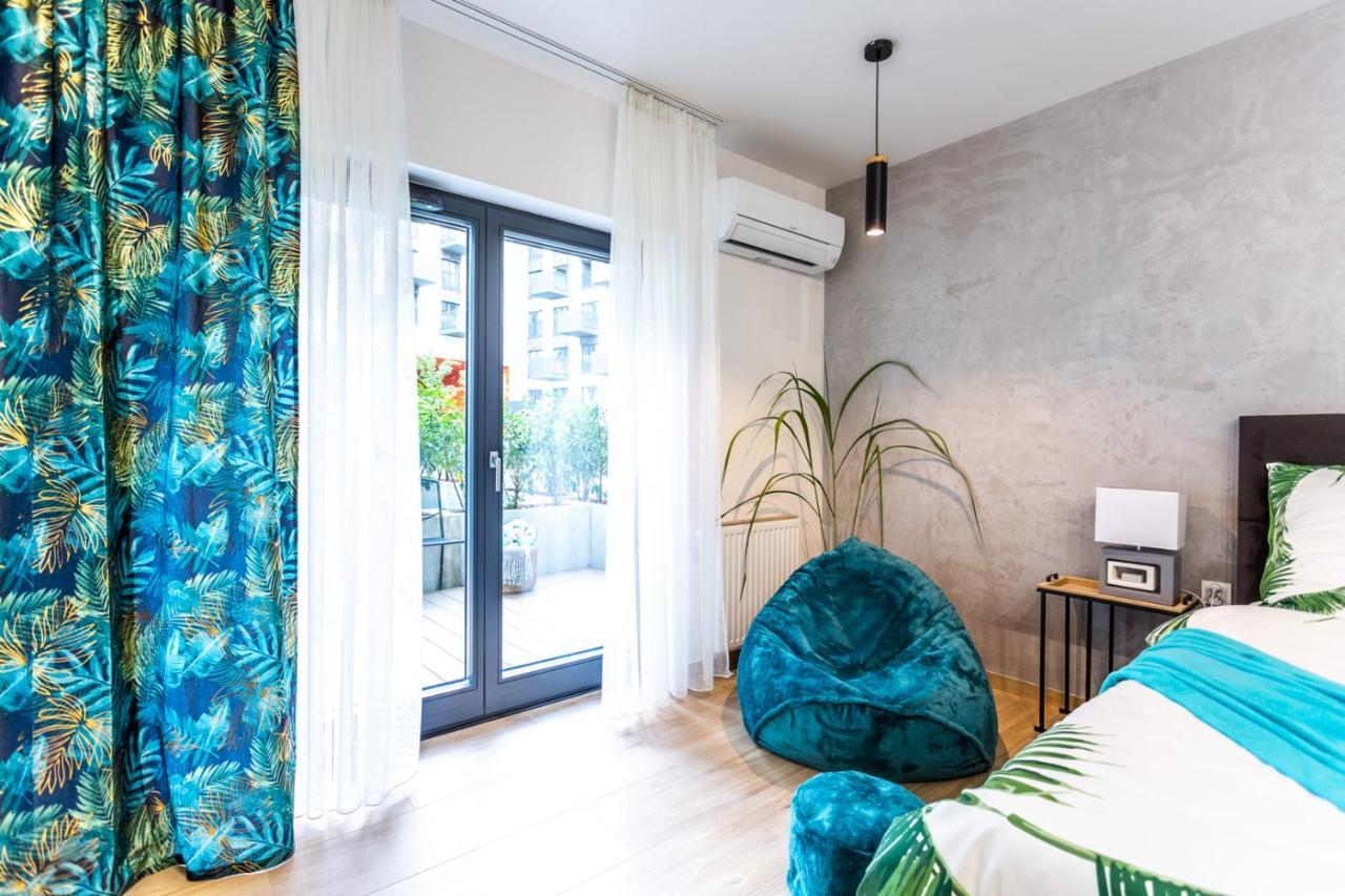 Luxurycity Apartment With Terrace Breslavia Exterior foto